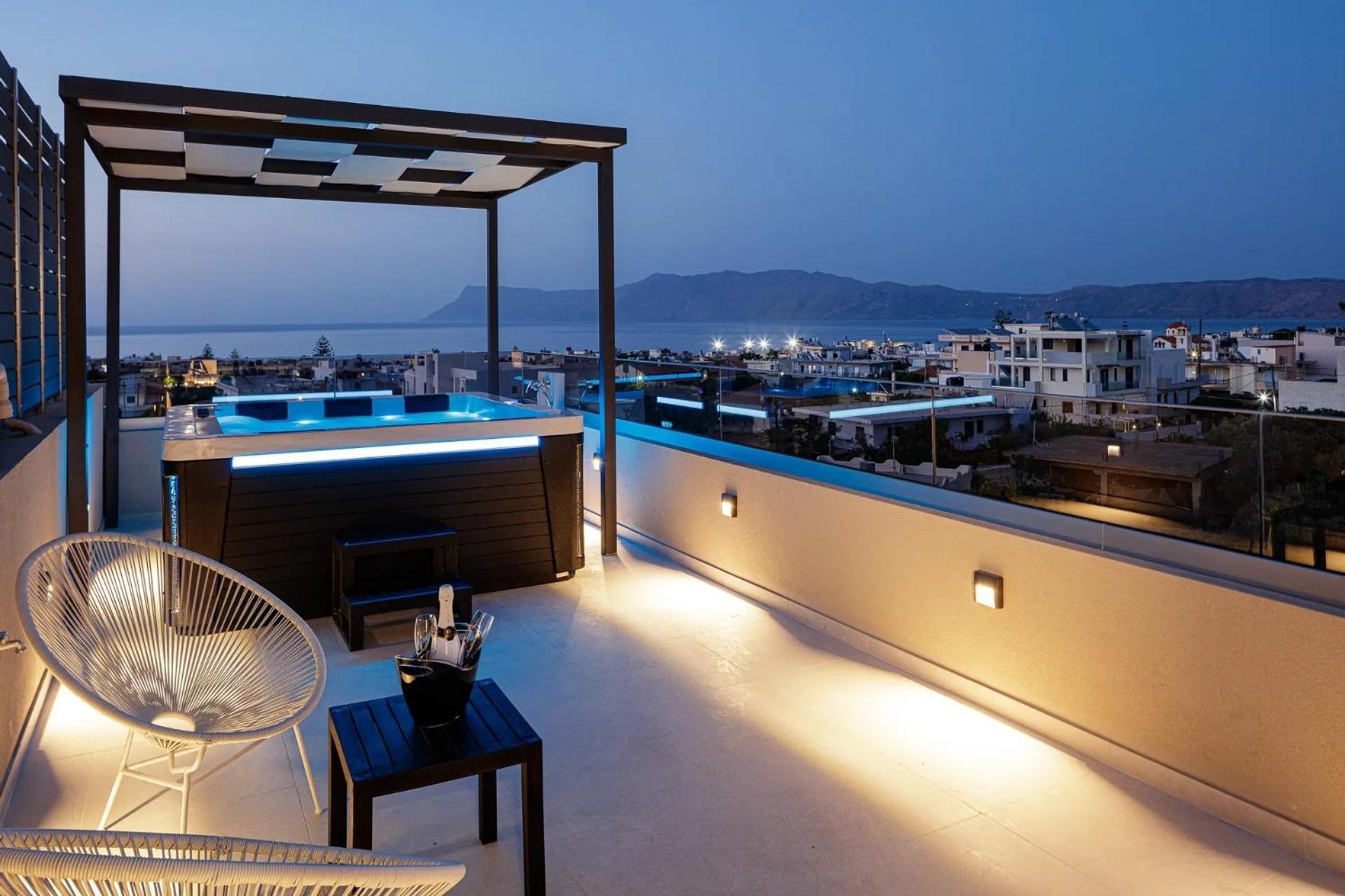 Sapphire Horizon Suites Kissamos Bagian luar foto