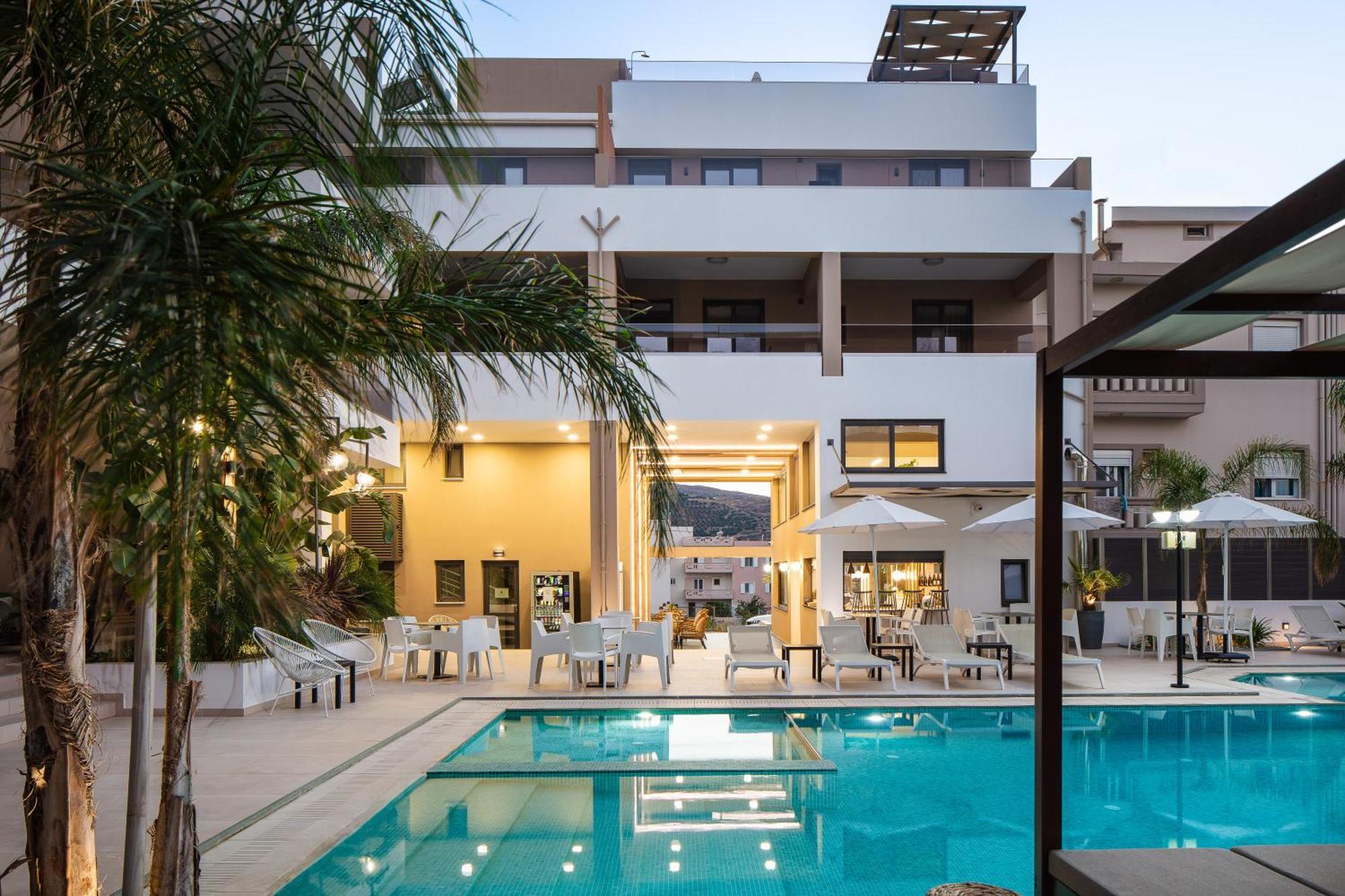 Sapphire Horizon Suites Kissamos Bagian luar foto