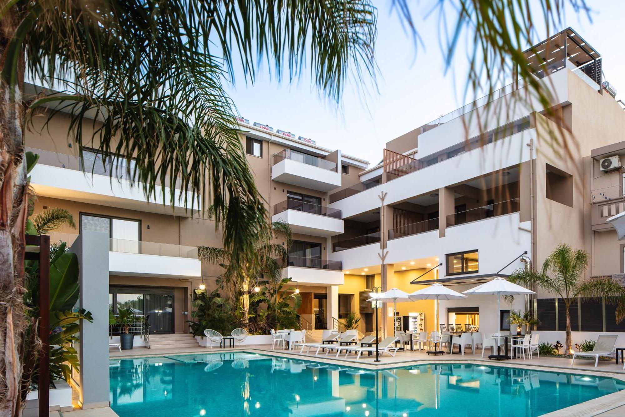 Sapphire Horizon Suites Kissamos Bagian luar foto