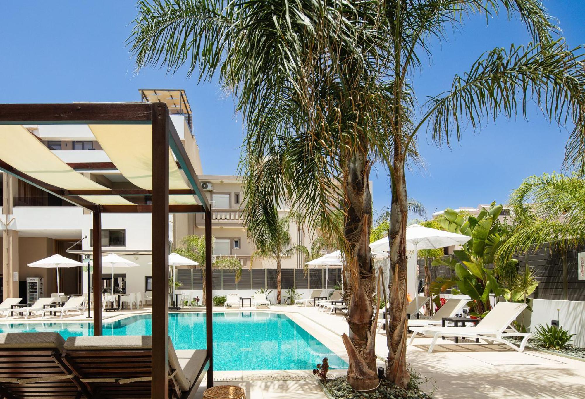 Sapphire Horizon Suites Kissamos Bagian luar foto