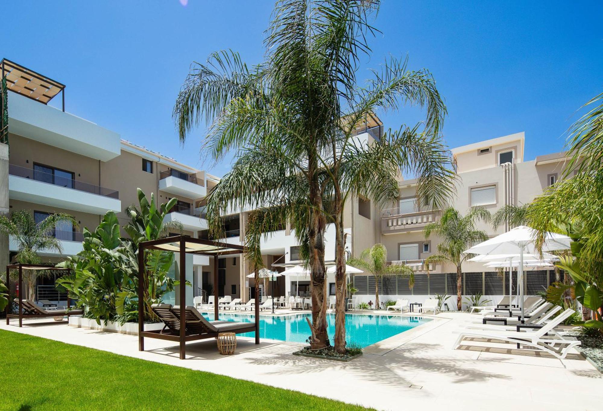 Sapphire Horizon Suites Kissamos Bagian luar foto