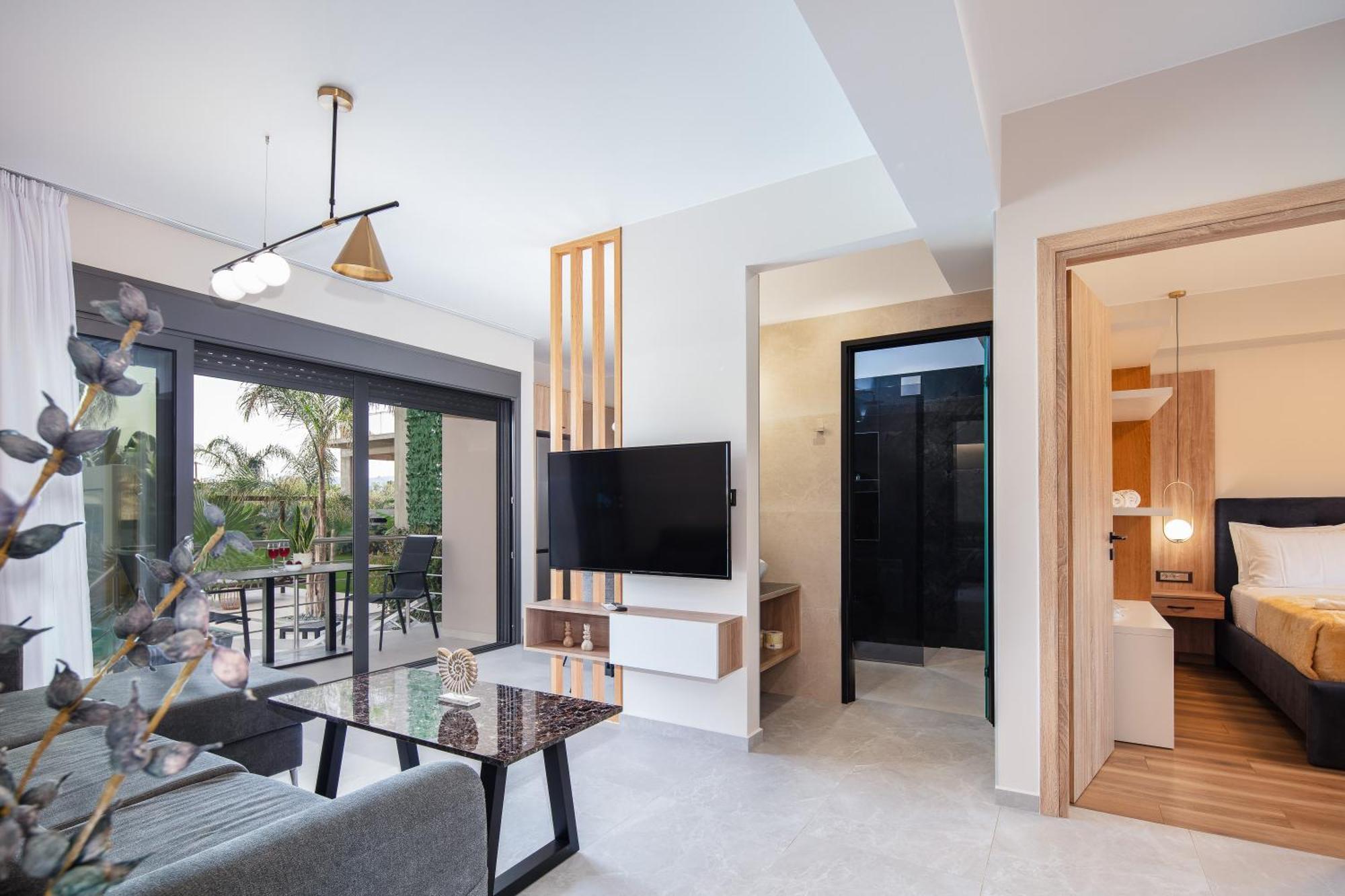 Sapphire Horizon Suites Kissamos Bagian luar foto