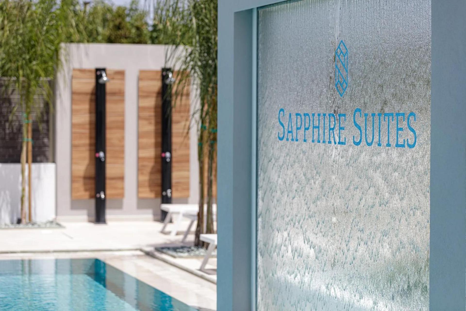Sapphire Horizon Suites Kissamos Bagian luar foto